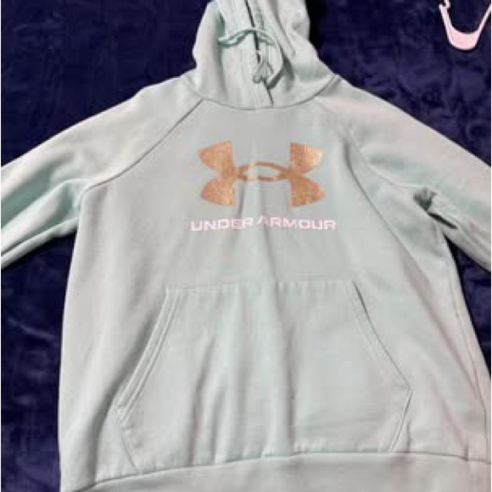 Under Armour Light Blue Hoodie